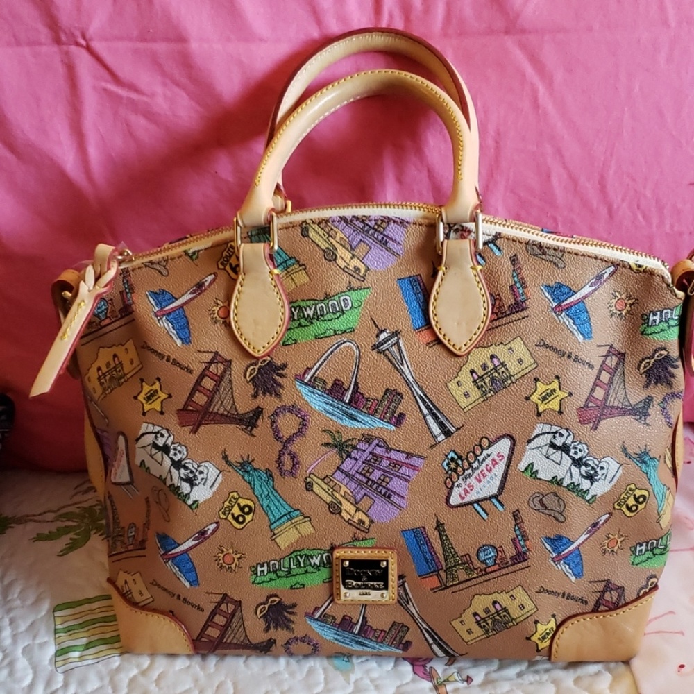 Dooney Burke domed satchel